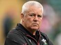 Warren Gatland in charge of Wales on June 22, 2024