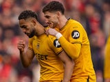 Wolverhampton Wanderers' Matheus Cunha celebrates scoring on February 16, 2025