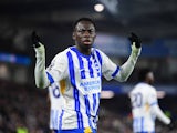 Brighton & Hove Albion's Yankuba Minteh on February 14, 2025