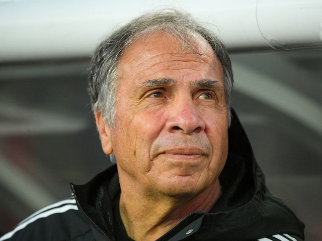 Bruce Arena, manager of San Jose Earthquakes, on April 25, 2023