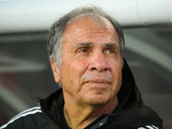 Bruce Arena, manager of San Jose Earthquakes, on April 25, 2023