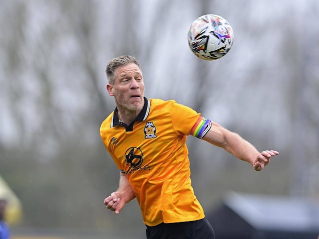 Cambridge United's Michael Morrison in action on February 15, 2025