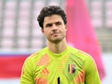 Belgium Under-21 goalkeeper Senne Lammens on October 15, 2024