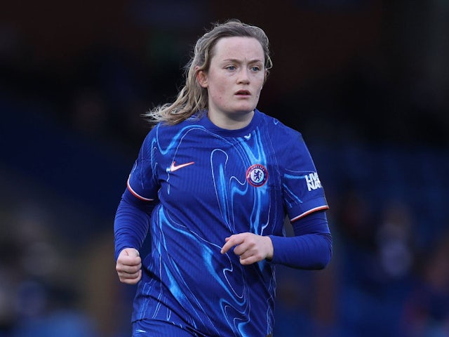 Chelsea Women's Erin Cuthbert on February 9, 2025