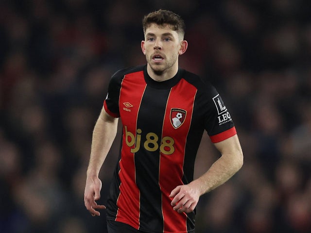 Bournemouth's Ryan Christie in action on February 25, 2025