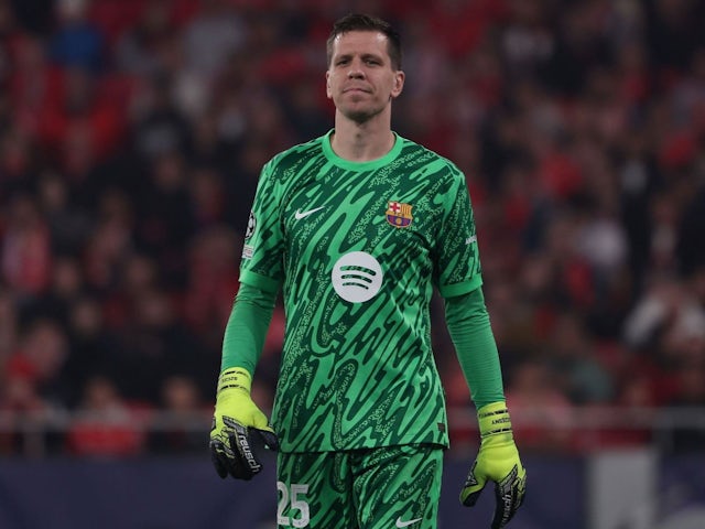 Wojciech Szczesny for Barcelona on March 5, 2025