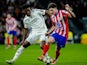 Real Madrid's Aurelien Tchouameni and Atletico Madrid's Julian Alvarez on March 4, 2025